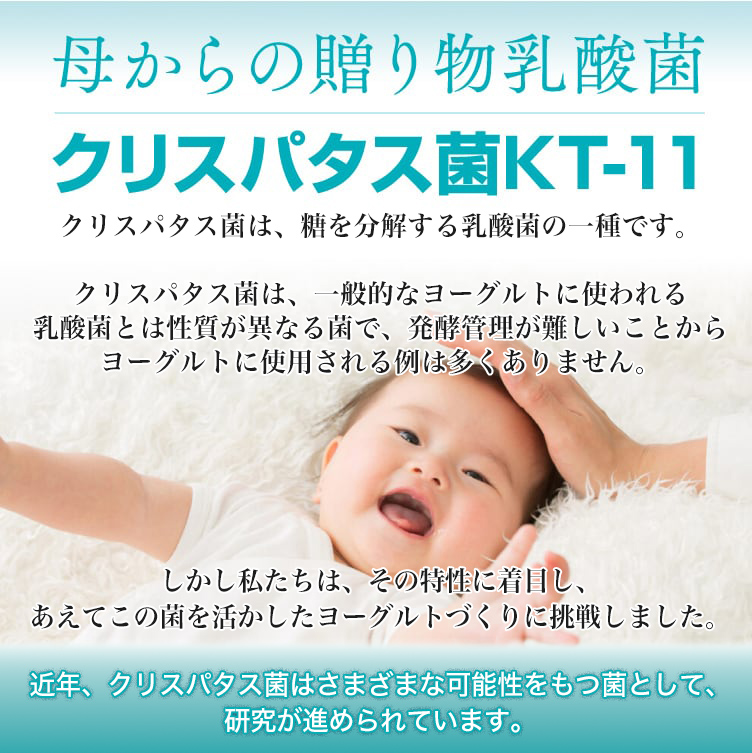 母からの贈り物乳酸菌クリスパタス菌KT-11